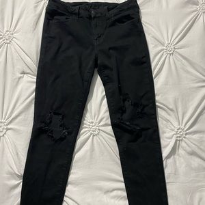 American Eagle black jegging